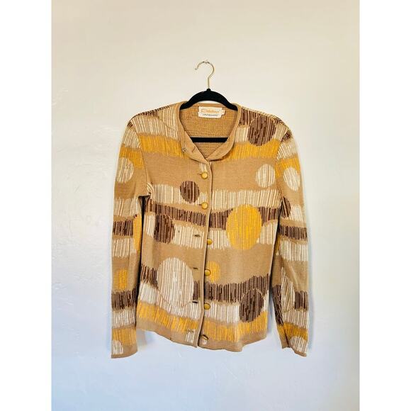 Vintage Catalina Jacquard 60s Sweater - Picture 2 of 4